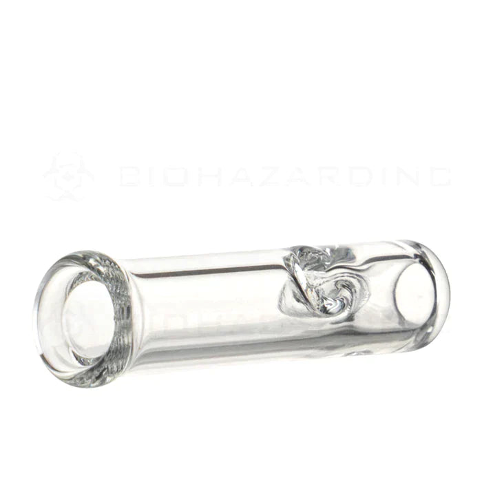 BIO Glass Stiletto Cross Top Small Size Glass Tips 8mm - 100 Units